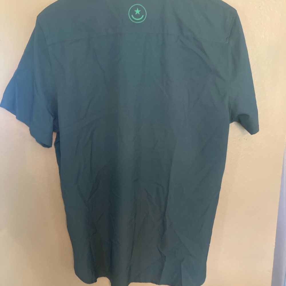 BANG Miami Army Green Casual Button Down Shirt - Picture 11 of 12